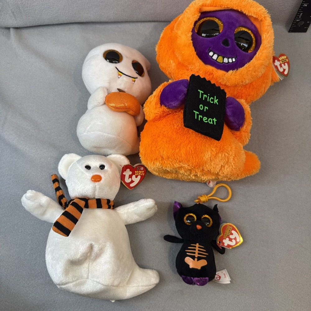 Beanie Babies- 4‎ Pieces, Halloween